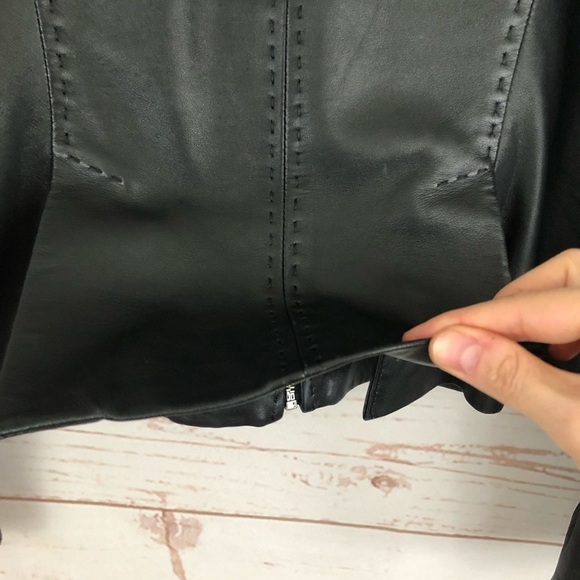 BCBGMaxAzria Black Bomber Jacket - Picture 10 of 16